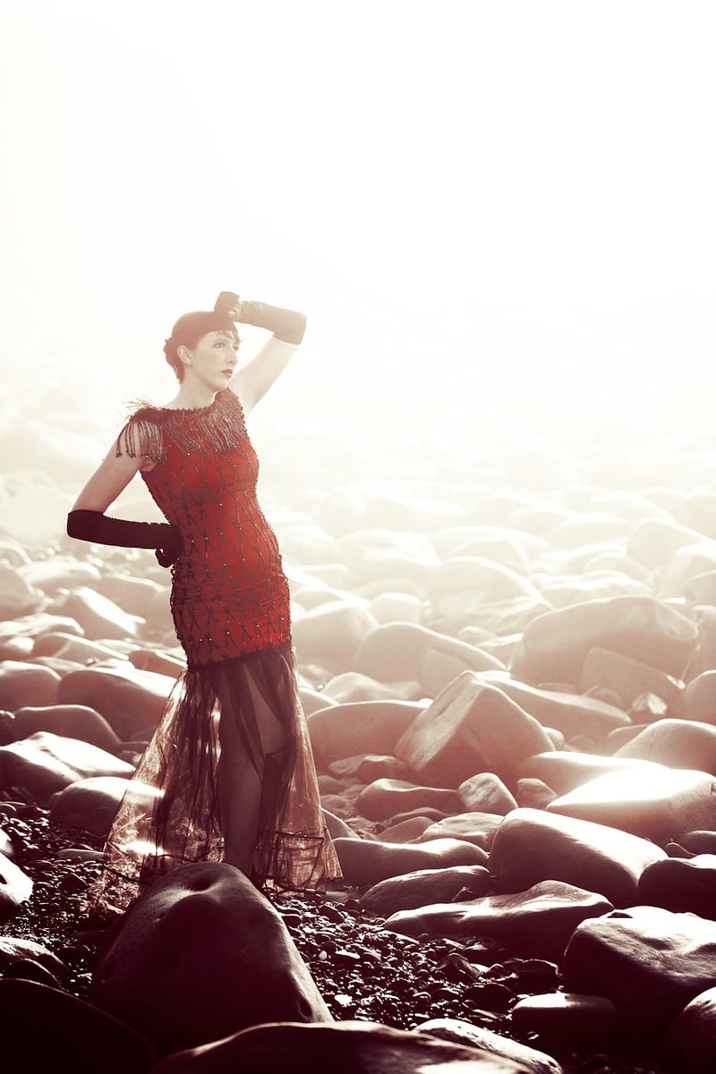 Flapper from the Roaring 20s